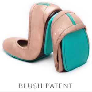 Blush Patent Tieks
